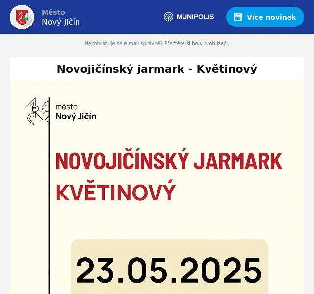 Novojičínský jarmark - květinový